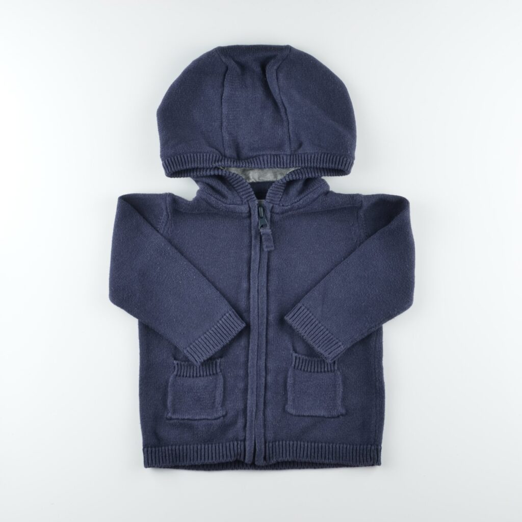 Gilet zippé à capuche Bébé Rêve