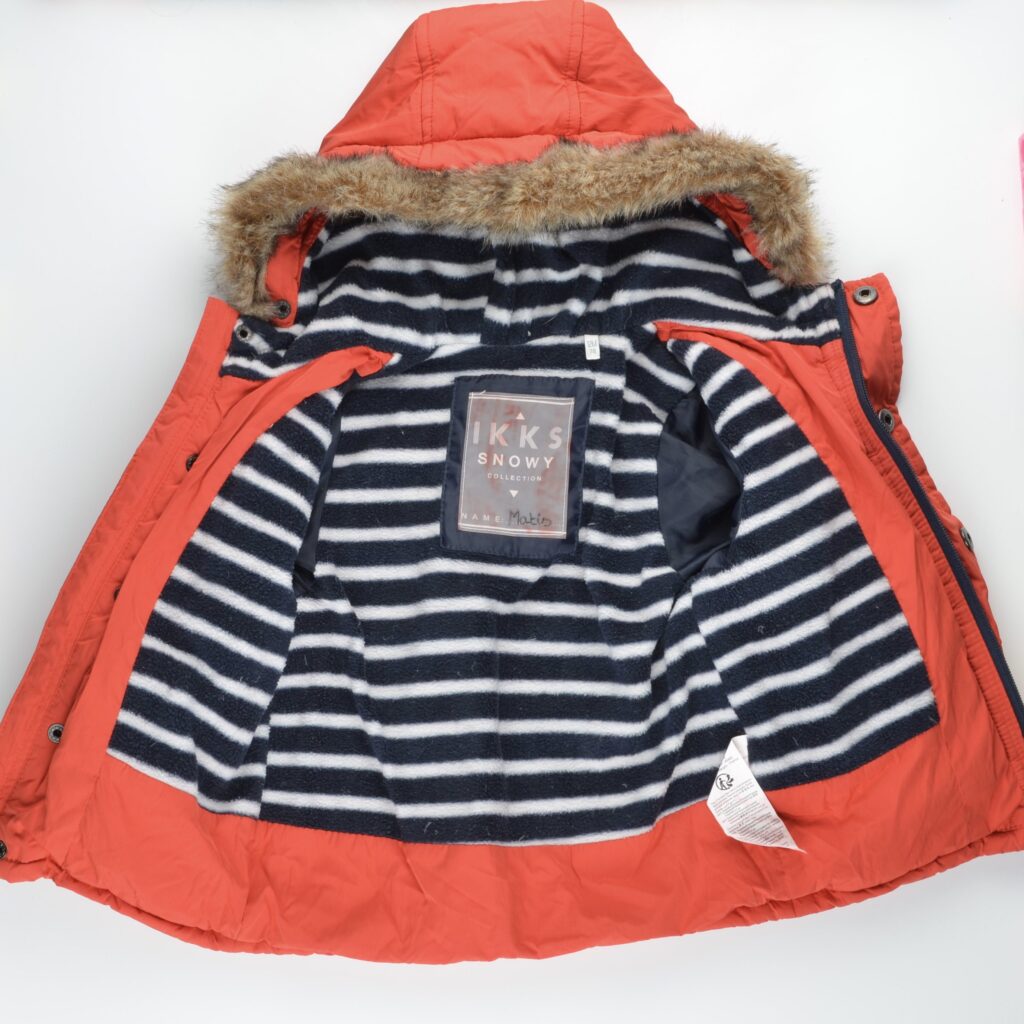 Manteau chaud à capuche IKKS