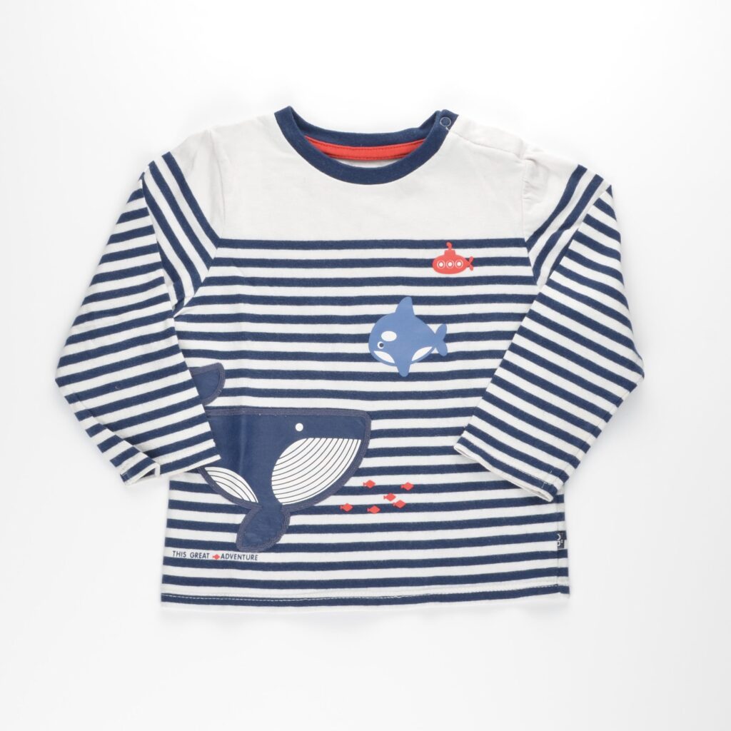 T-shirt marinière Obaibi/Okaidi