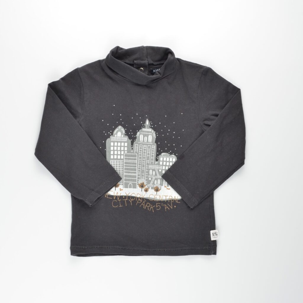 T-shirt col roulé Kiabi