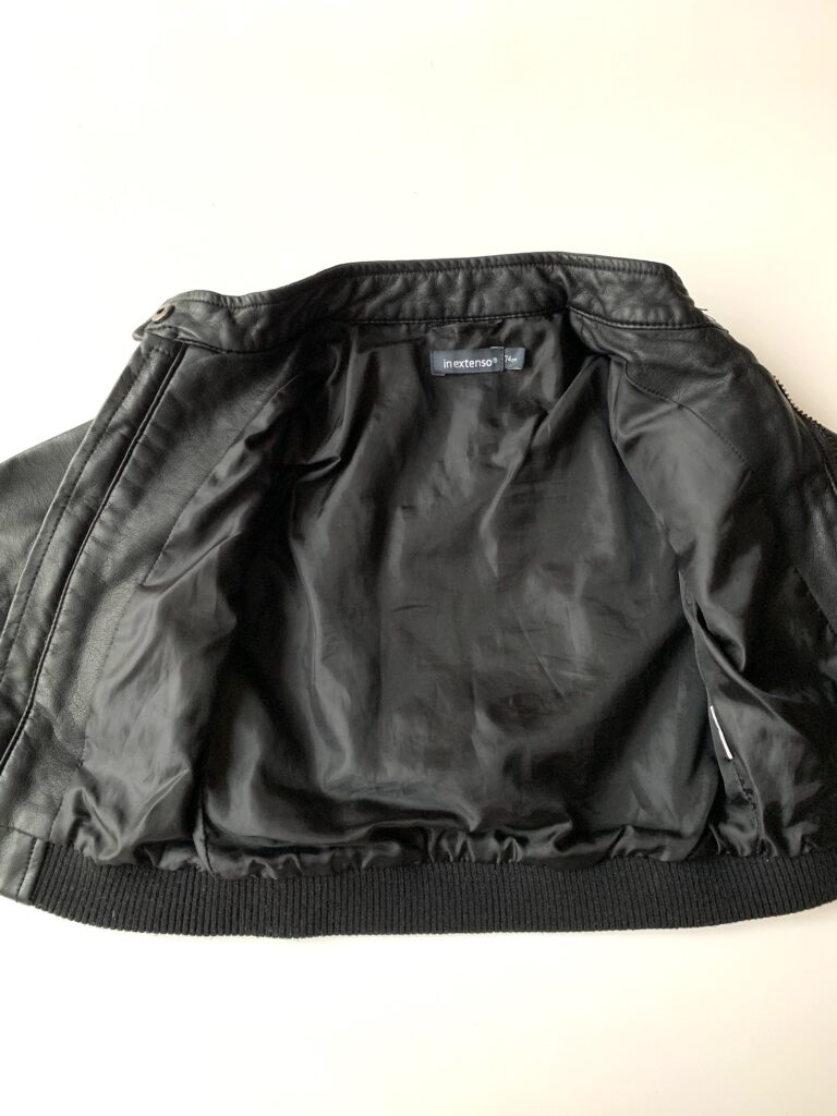 Veste en simili cuir Auchan (In Extenso...)