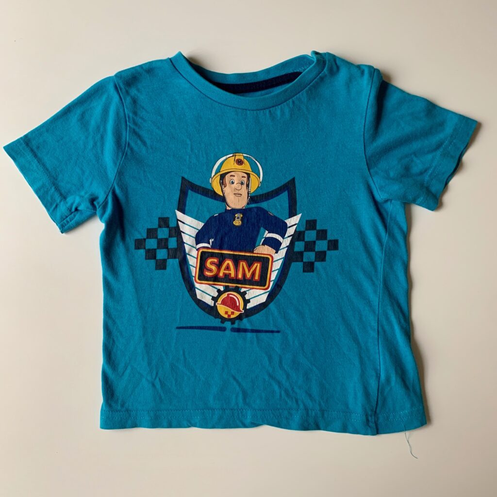 T-shirt Sam le pompier Fireman Sam