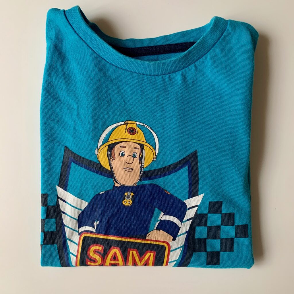 T-shirt Sam le pompier Fireman Sam