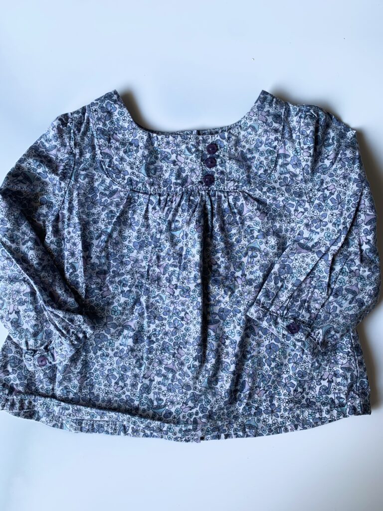Blouse fleurie Vertbaudet