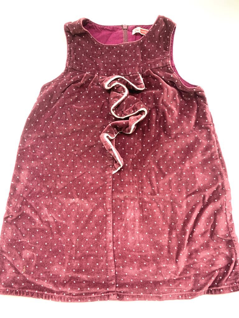 Robe en velours DPAM