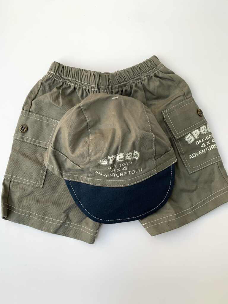 Short et casquette