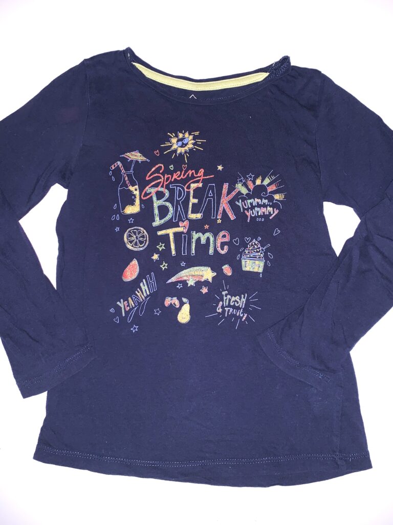 T-shirt manches longues Carrefour (Tex)