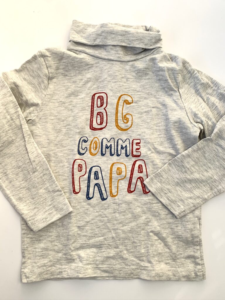 T-shirt col roulé