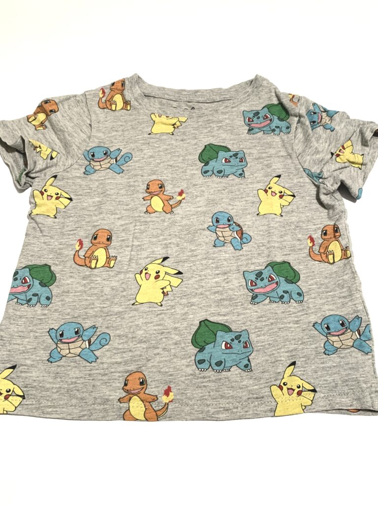 T-shirt manches courtes Pokemon
