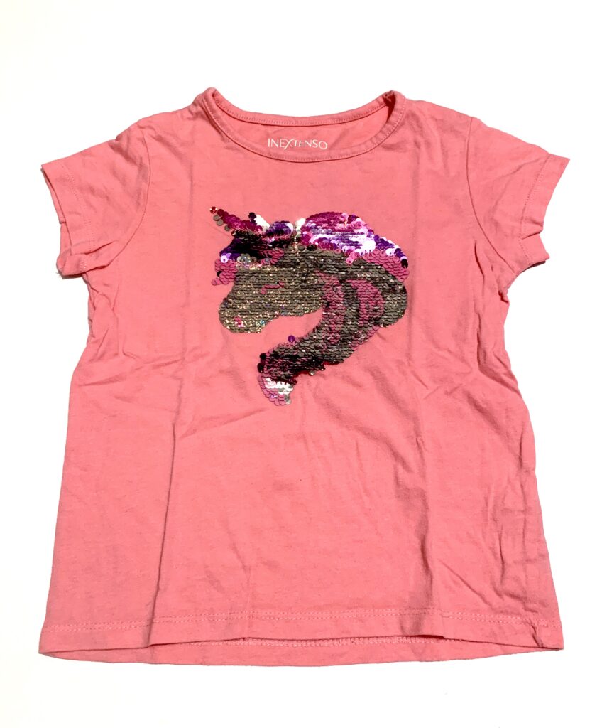 T-shirt licorne à sequins Auchan (In Extenso...)