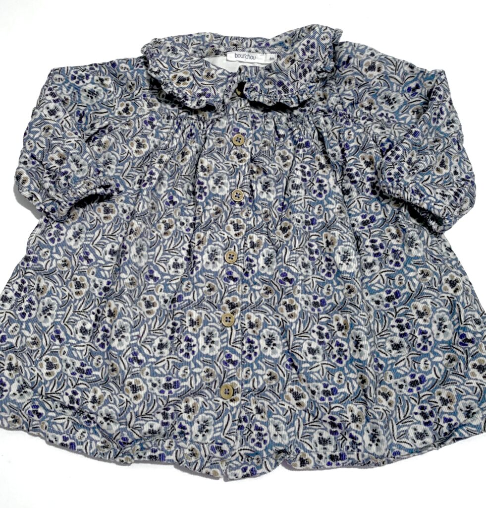 Blouse en velours Monoprix (Bout'chou...)