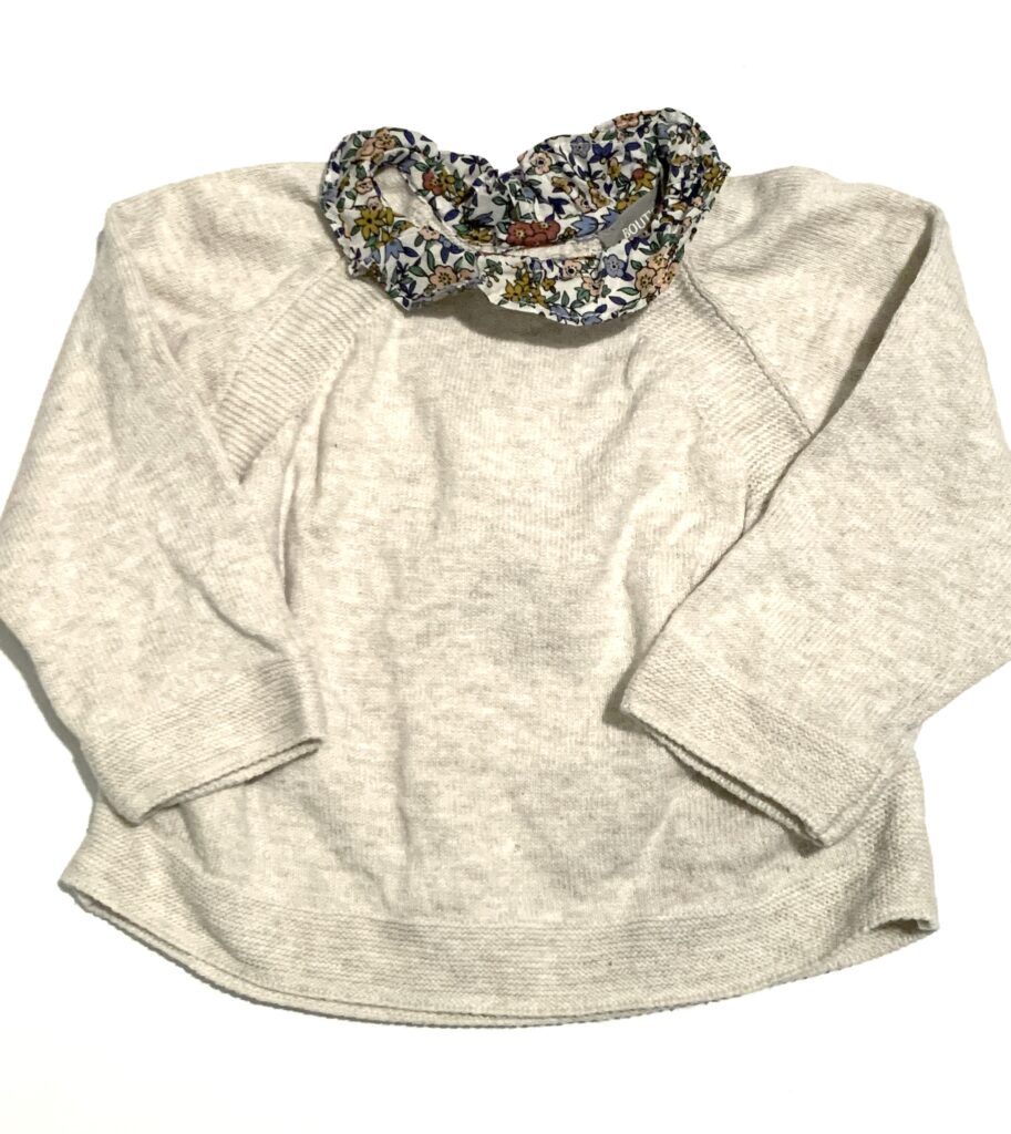 Haut col claudine liberty Monoprix (Bout'chou...)