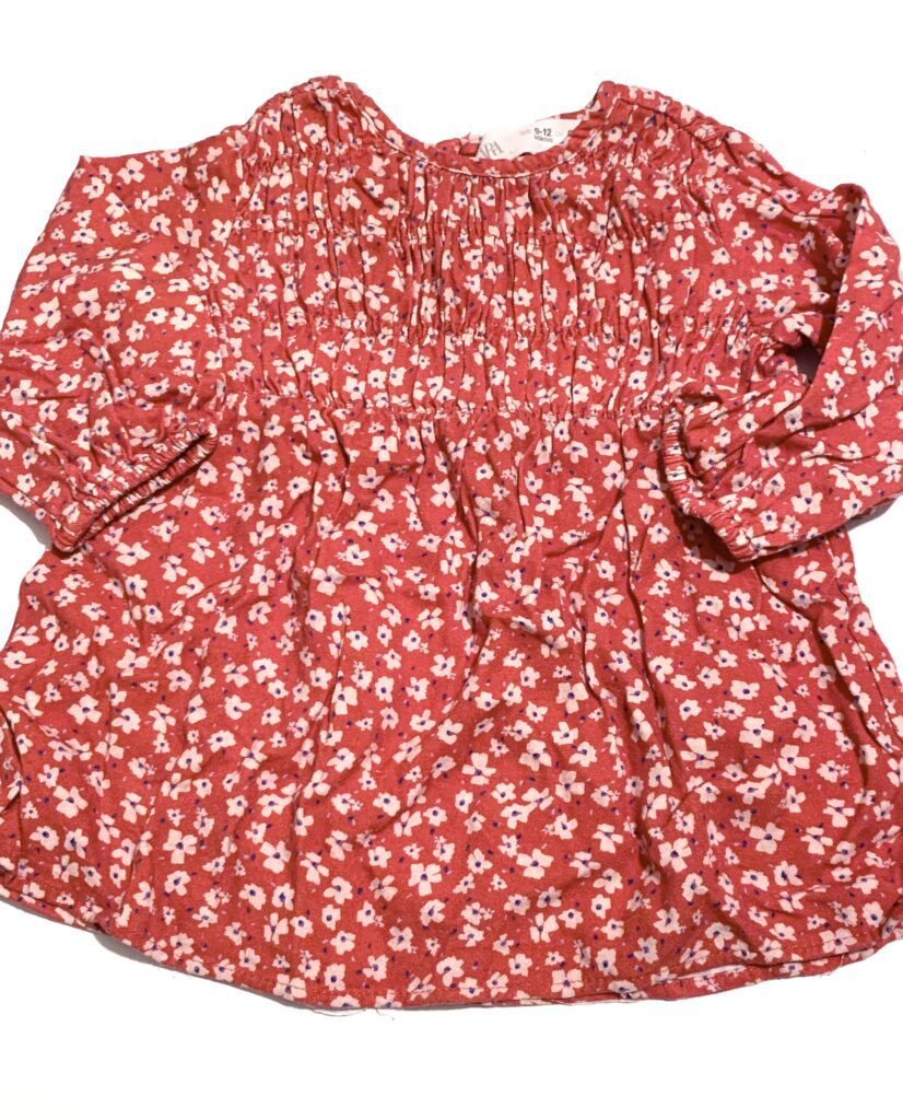 Blouse fleurie Zara