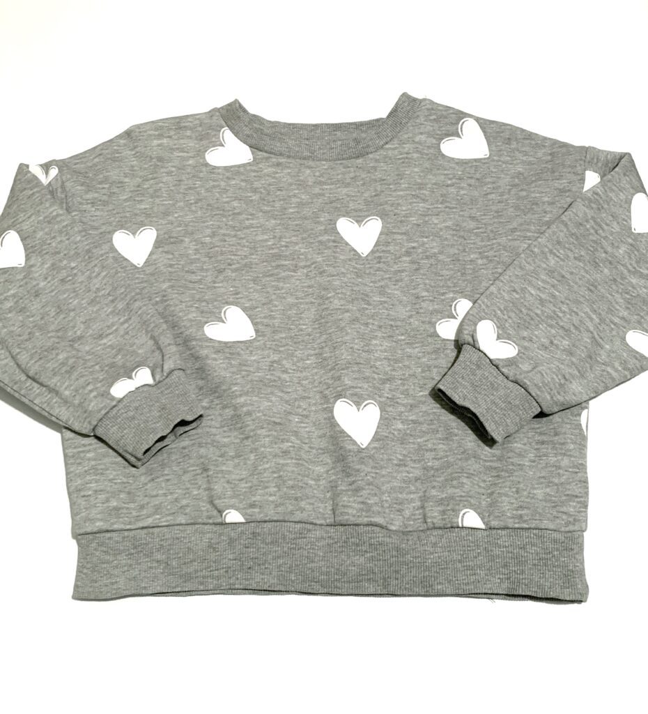 Sweat cœurs Kiabi
