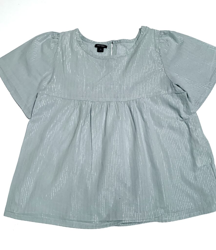 Blouse fil irisé Kiabi