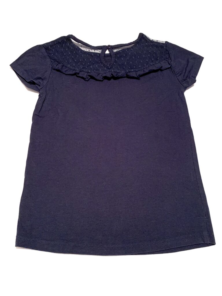 T-shirt dos dentelle Gémo