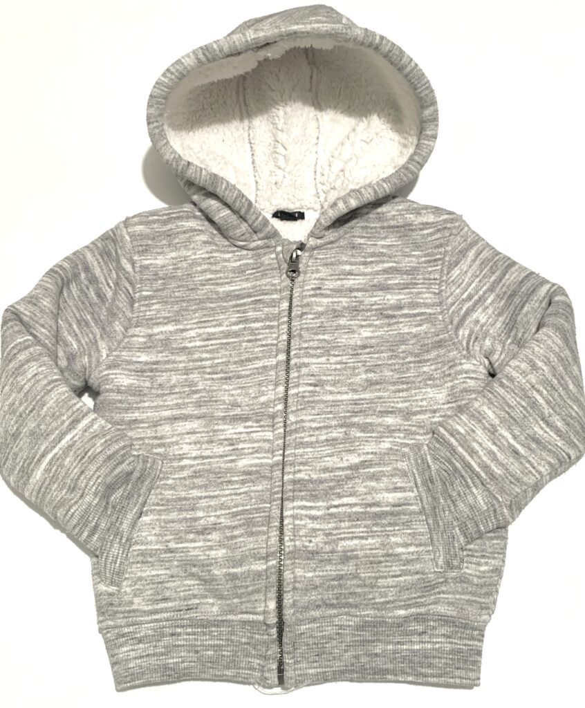 Sweat zippé à capuche Kiabi