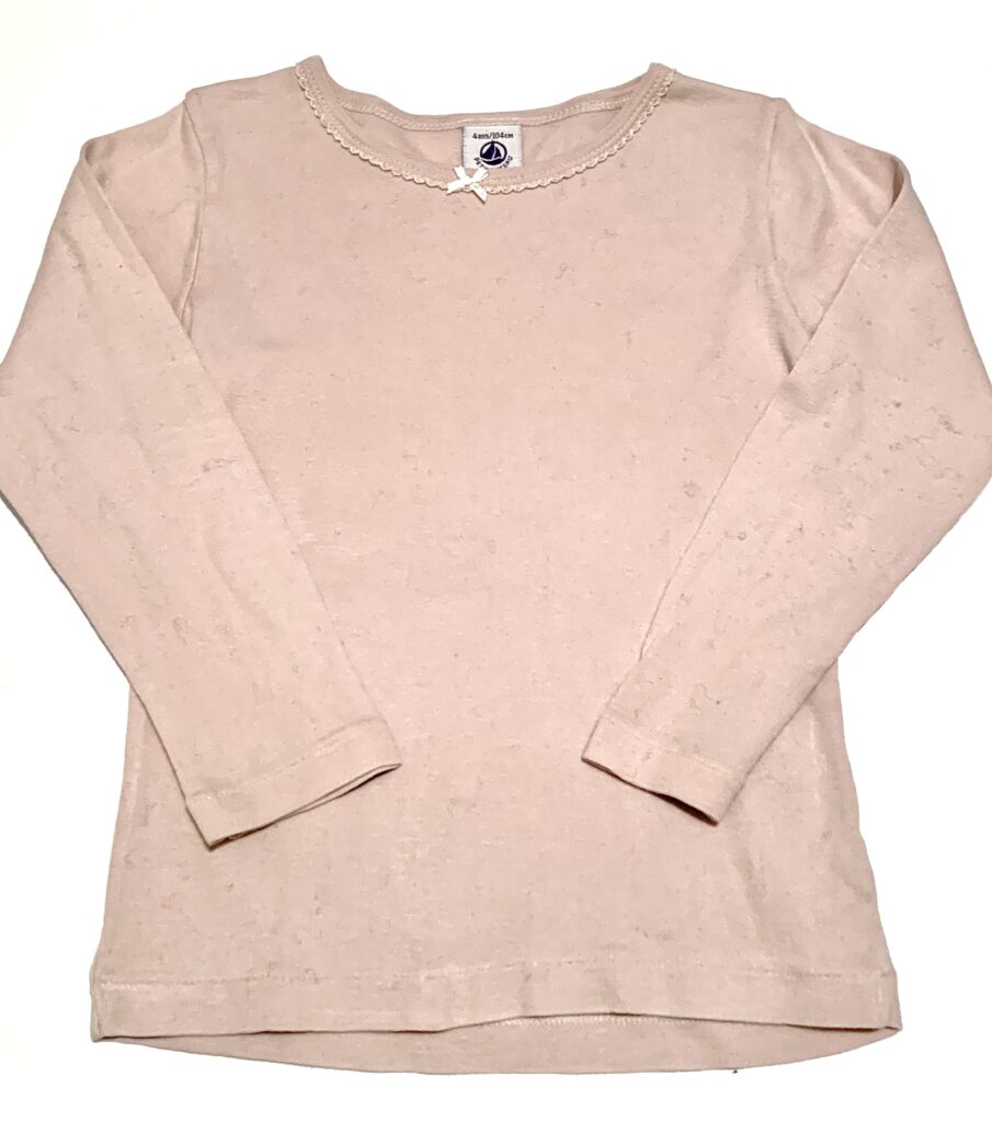 T-shirt sous pull Petit Bateau