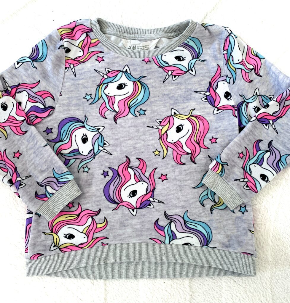Pull licornes H&M