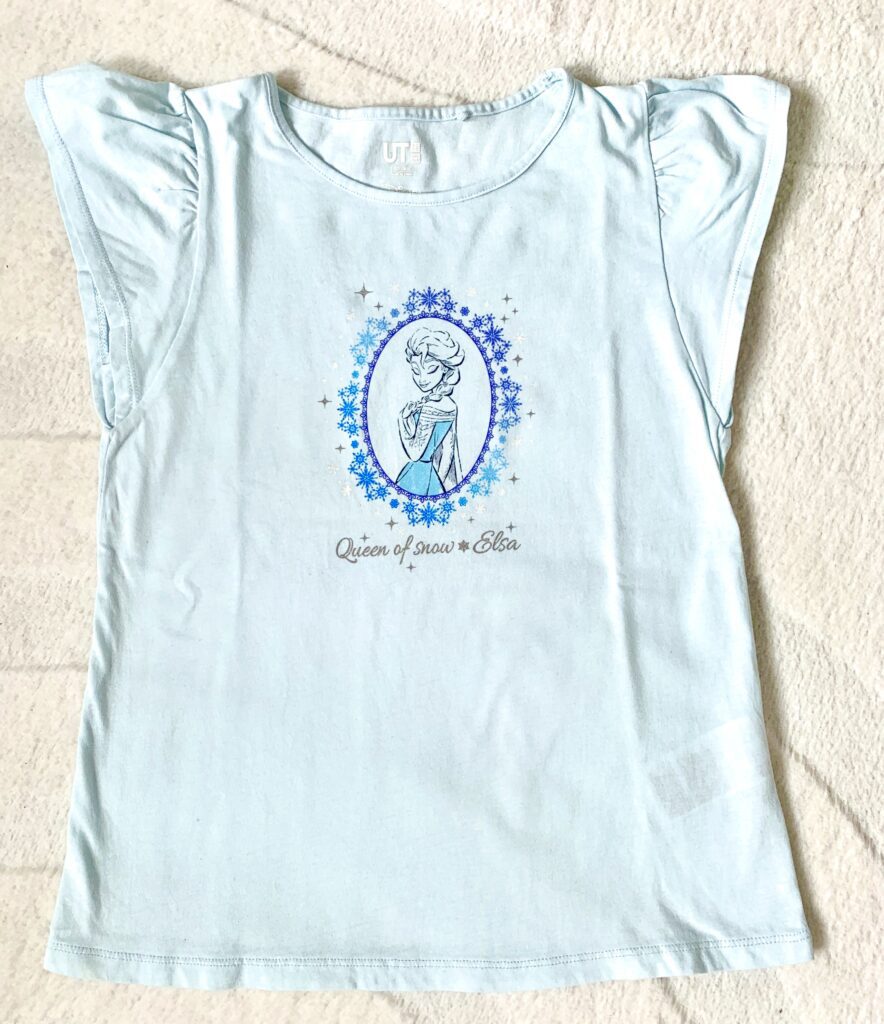 T-shirt Reine des neiges Uniqlo
