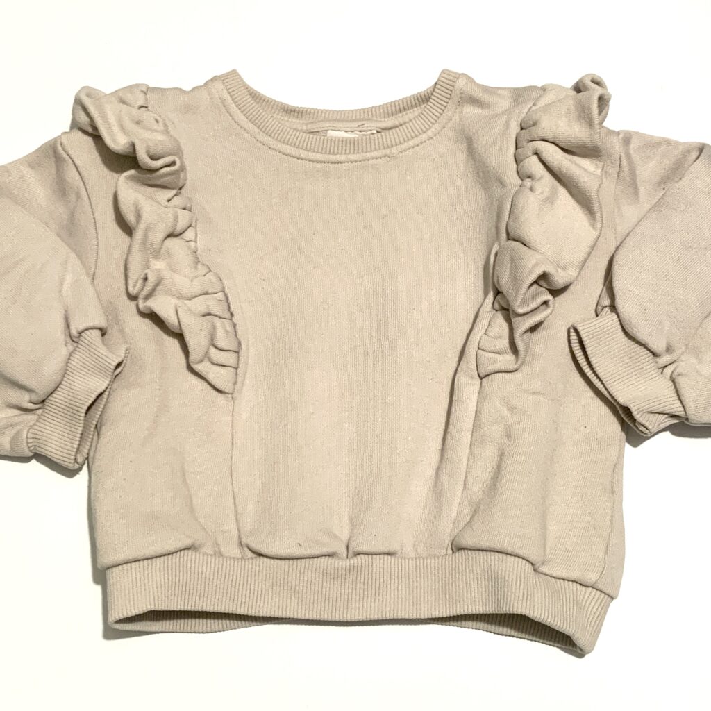 Sweat à volants Zara