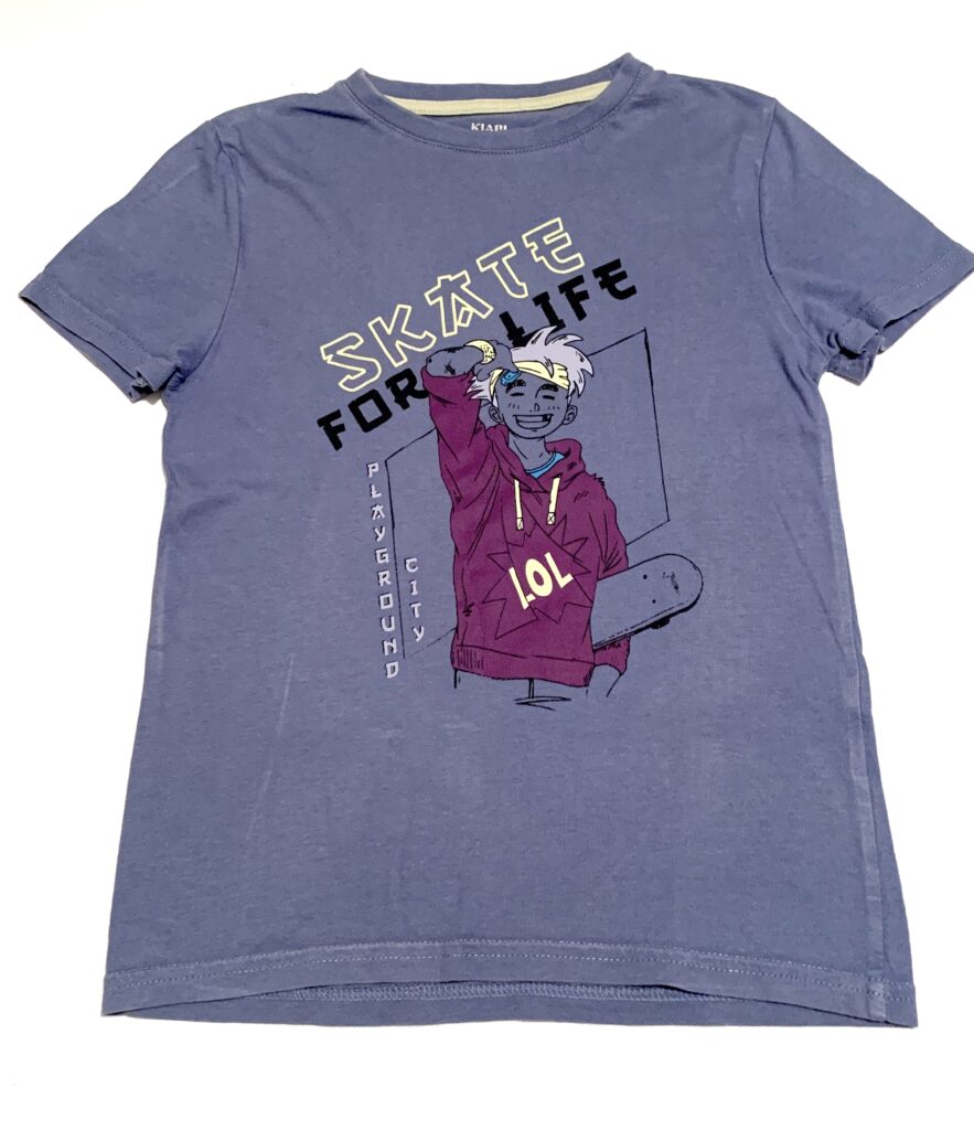 T-shirt style manga Kiabi