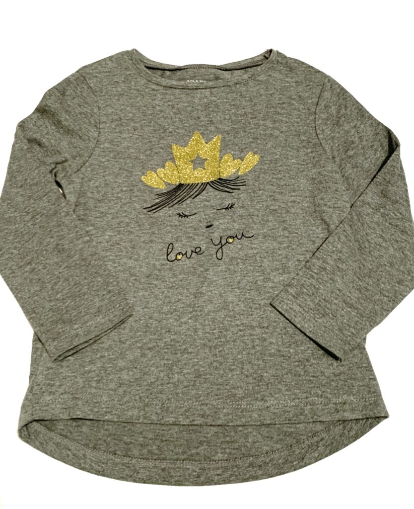 T-shirt manches longues Kiabi