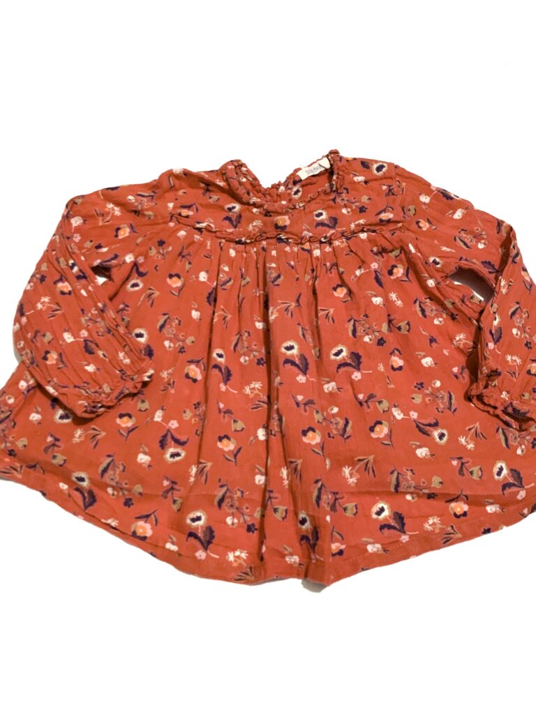 Blouse fleurie Monoprix (Bout'chou...)
