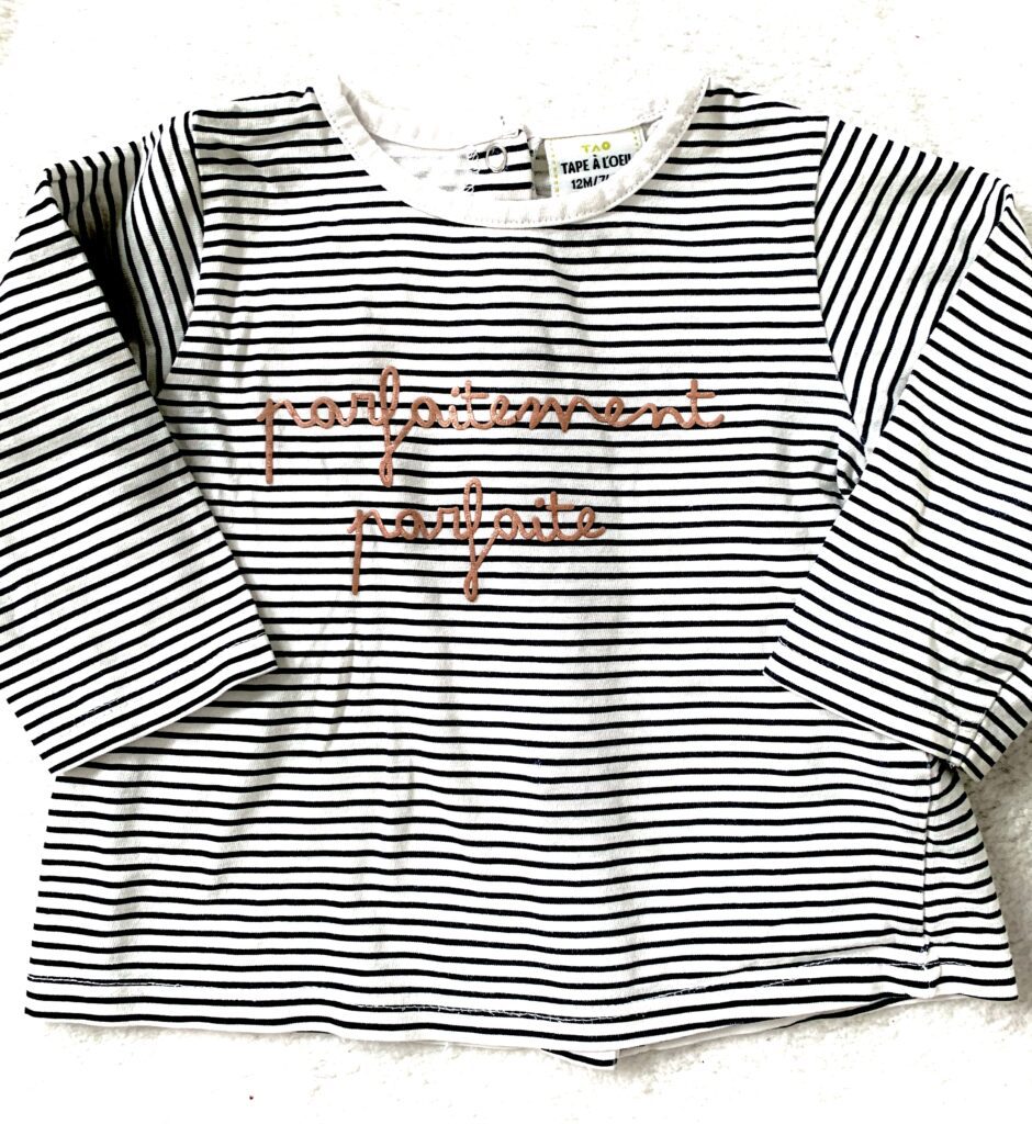 T-shirt manches longues Tape à l'oeil