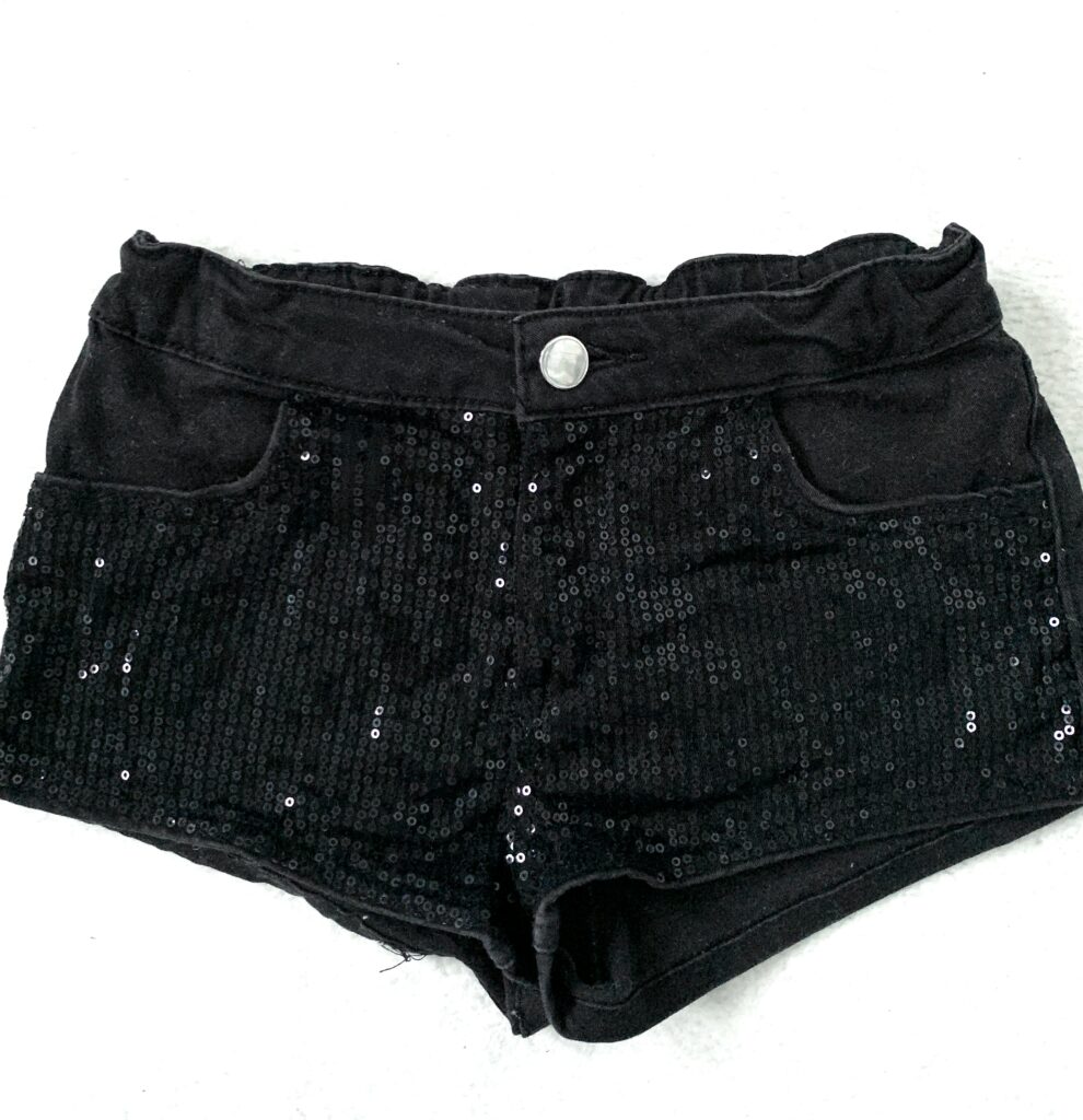 Mini short à sequins H&M