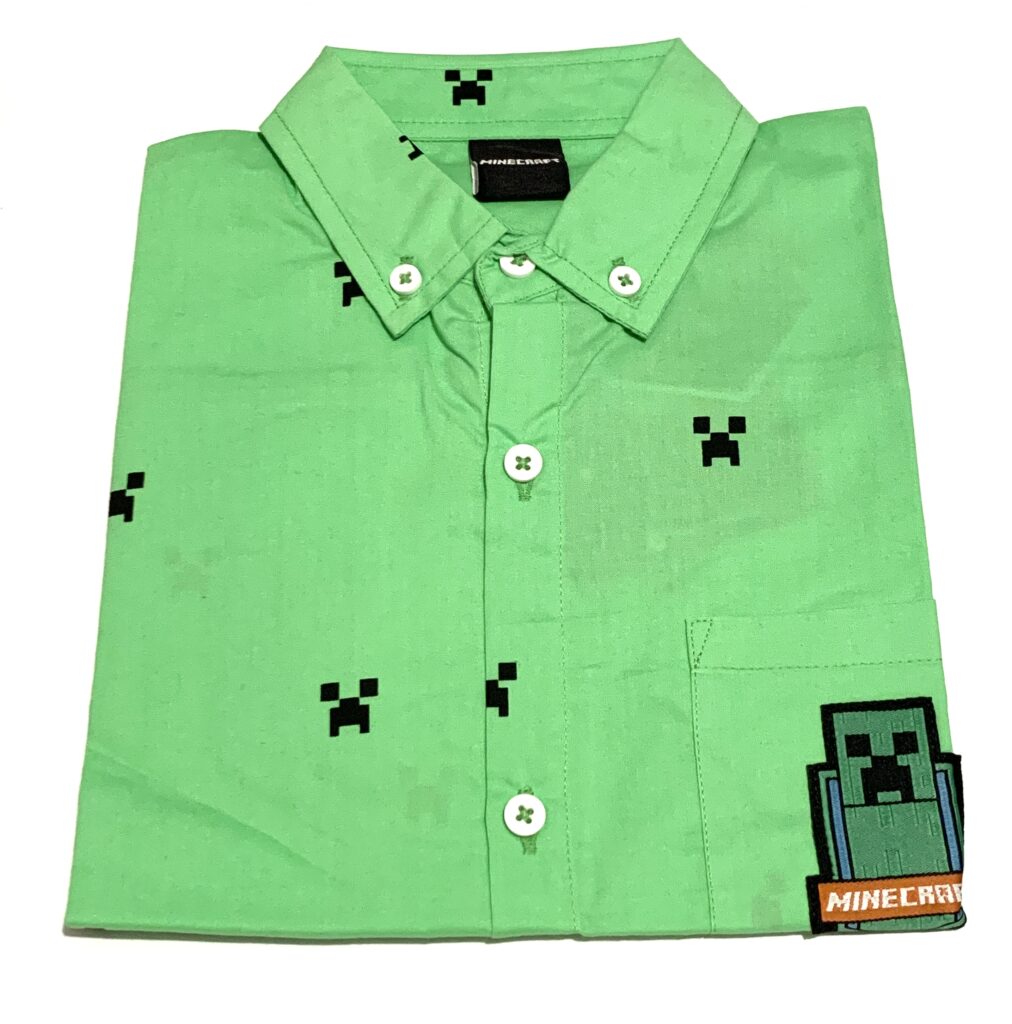 Chemise neuve Minecraft