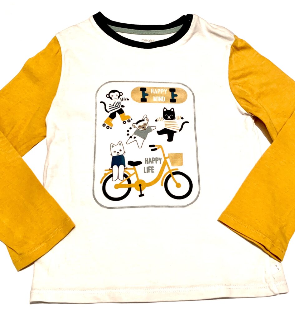 T-shirt manches longues Obaibi/Okaidi