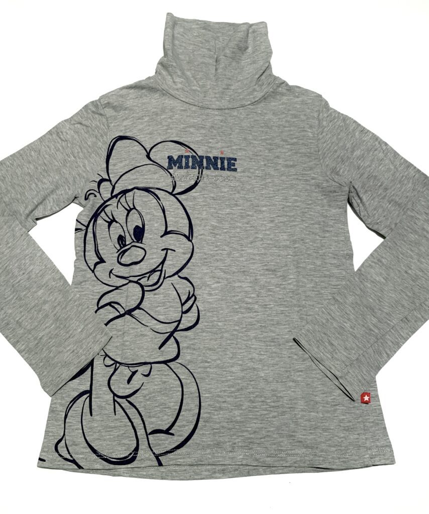 T-shirt col roulé Minnie Disney Pixar