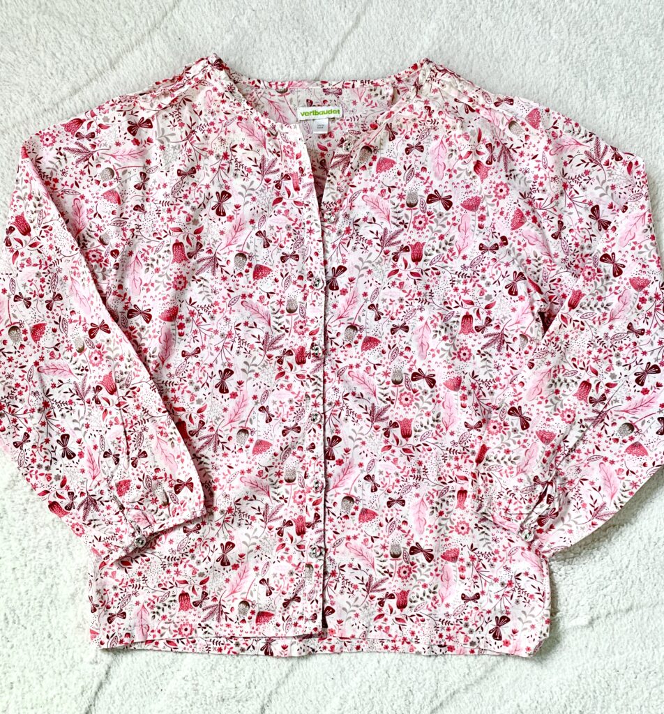 Blouse fleurie Vertbaudet