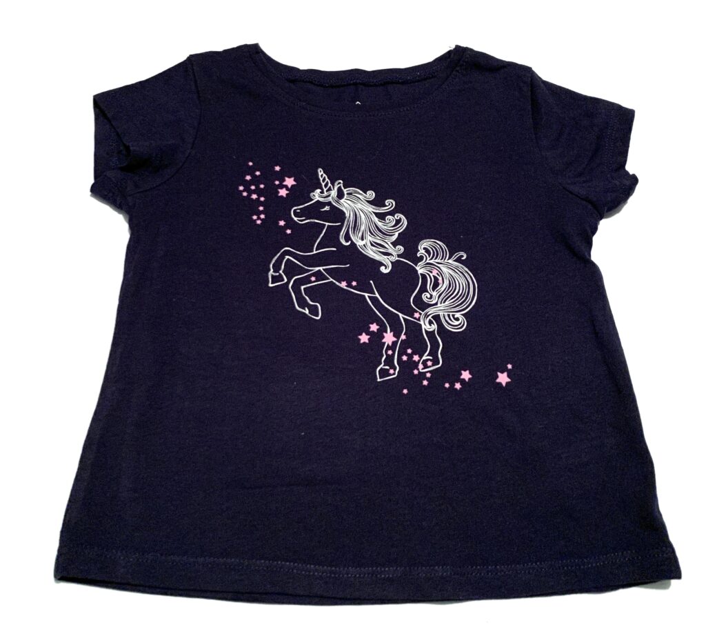 T-shirt licorne Carrefour (Tex)