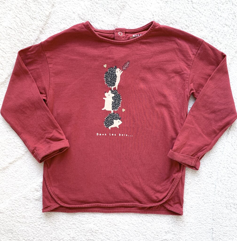 T-shirt manches longues Kiabi